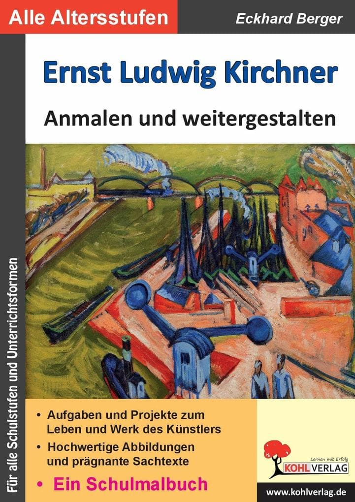 Ernst Ludwig Kirchner anmalen und weitergestalten