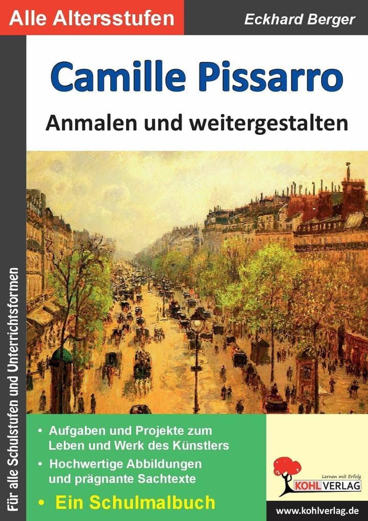 Camille Pissarro anmalen und weitergestalten