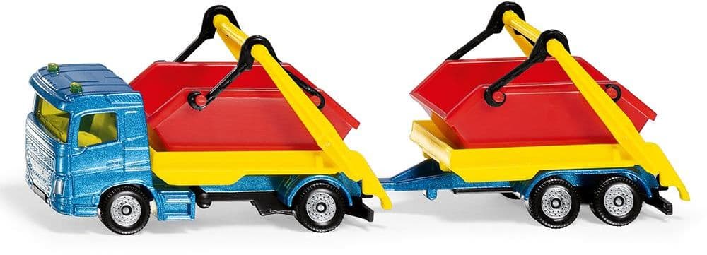 SIKU Super - LKW mit Absetzmulde und Anhänger
