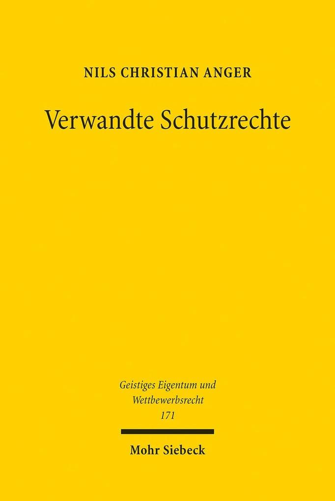 Verwandte Schutzrechte