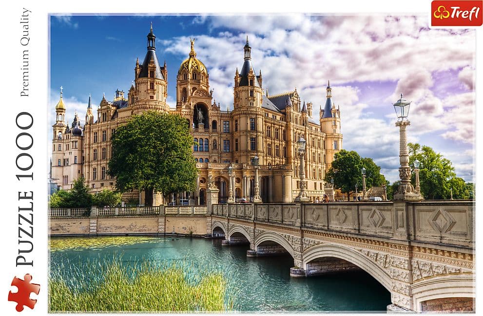 Trefl - Puzzle - Schloss auf Island, 1000 Teile
