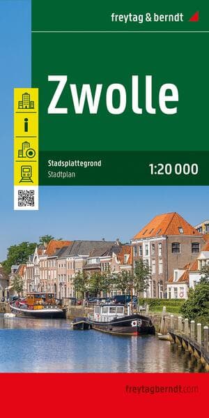 freytag & berndt Stadtplan Zwolle 1:20.000