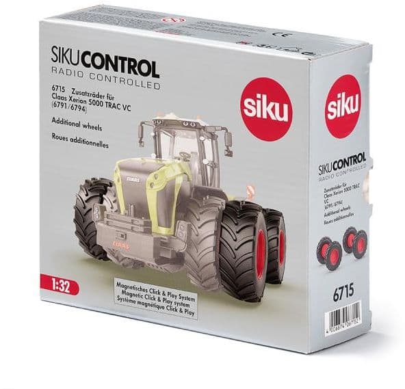 SIKU - Zusatzräder für Claas Xerion