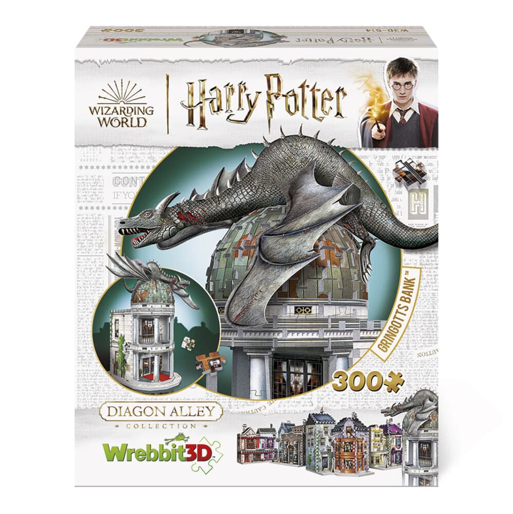 Gringotts Bank Harry Potter 3D Puzzle 300 Teile