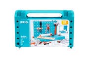 BRIO Builder 34596 Werkbank-Koffer - Perfektes Einstiegs-Set für kleine Handwerker inklusive Hammer,