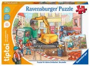 Ravensburger tiptoi Puzzle 00137 Puzzle für kleine Entdecker: Baustelle, Puzzle für Kinder ab 3 Jahr