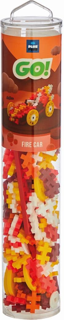 Plus-Plus - 200 Kreativ Bausteine GO! Auto Feuer