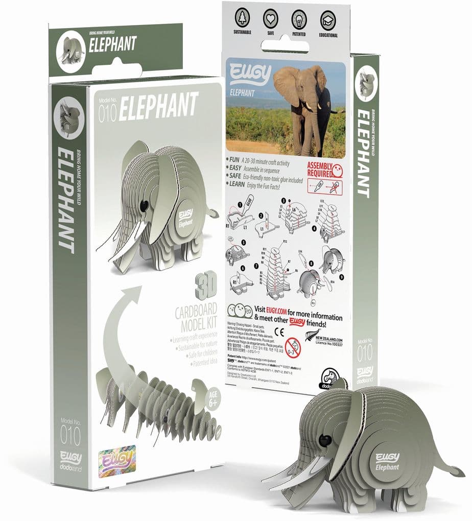 Eugy - 3D Bastelset Elefant