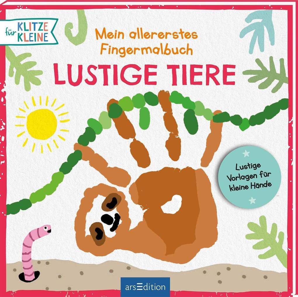 Mein allererstes Fingermalbuch - Lustige Tiere