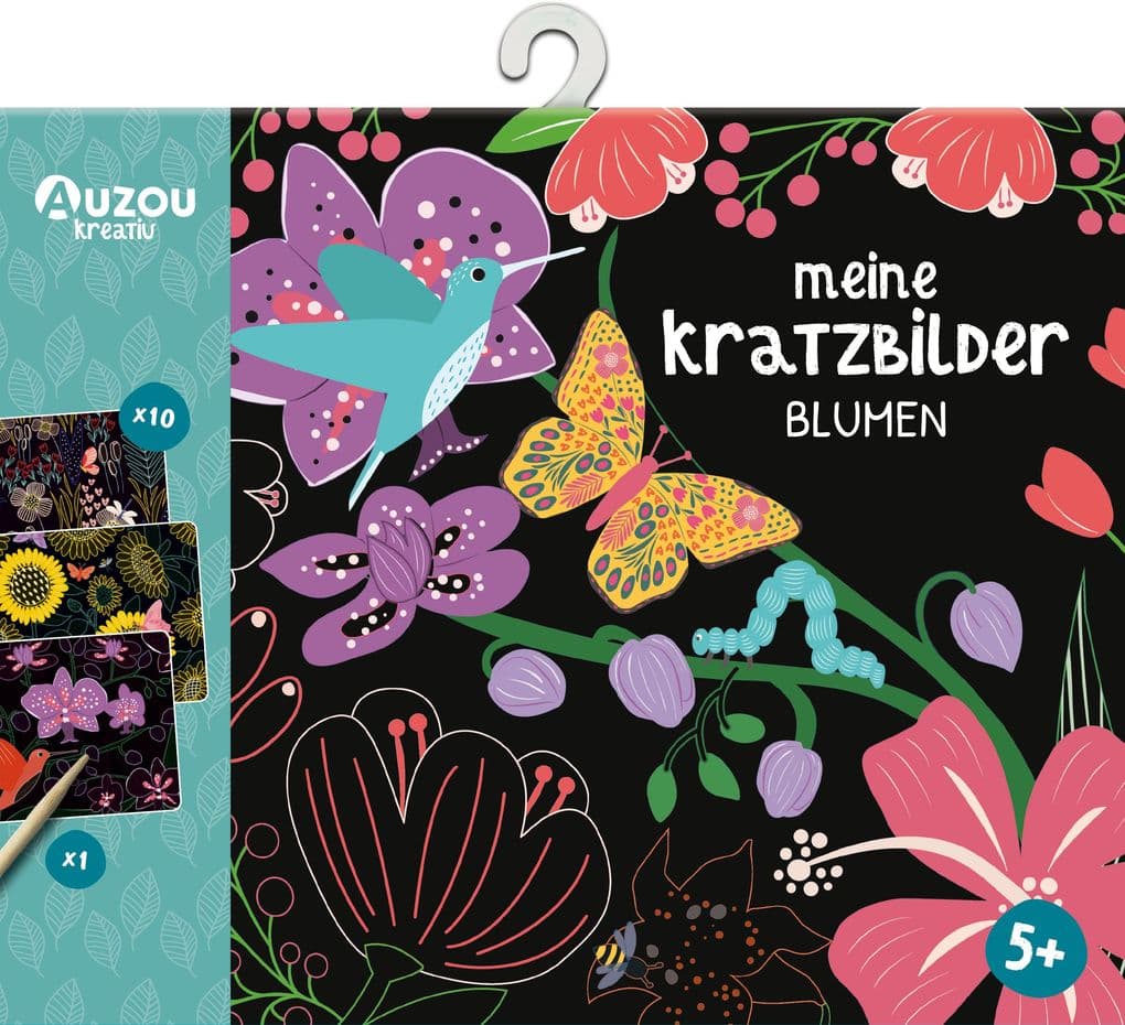 Auzou Meine Kratzbilder - Blumen