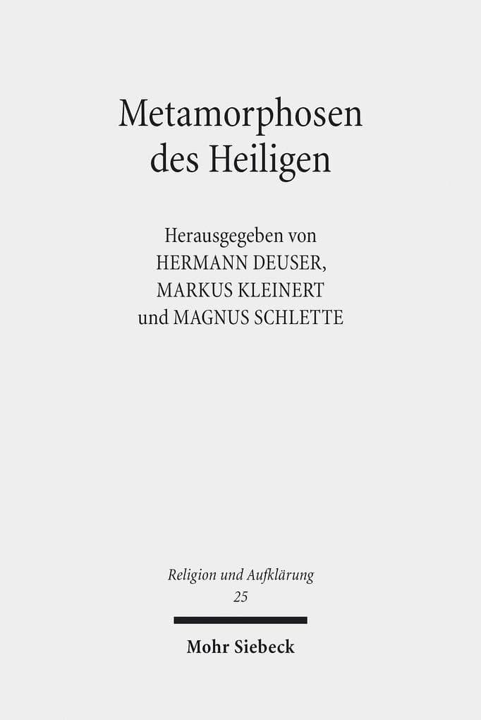 Metamorphosen des Heiligen