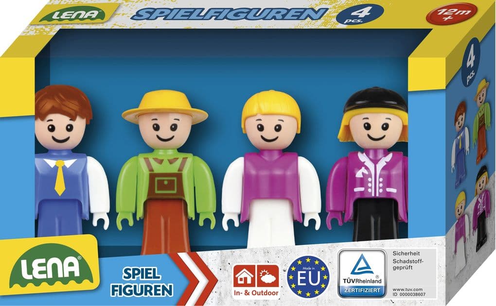 Lena - Truxx Spielfiguren Set grün, Schaukarton