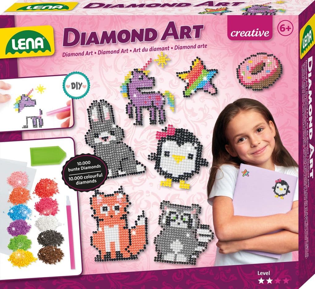 Lena - Diamond Art, Faltschachtel
