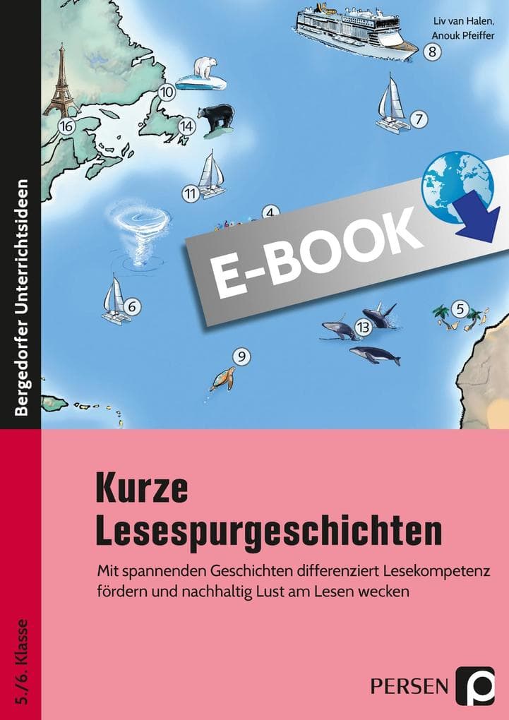 Kurze Lesespurgeschichten 5./6. Klasse - Deutsch