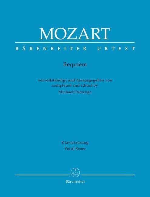 Requiem (Neuvervollständigung) Klavierauszug vokal