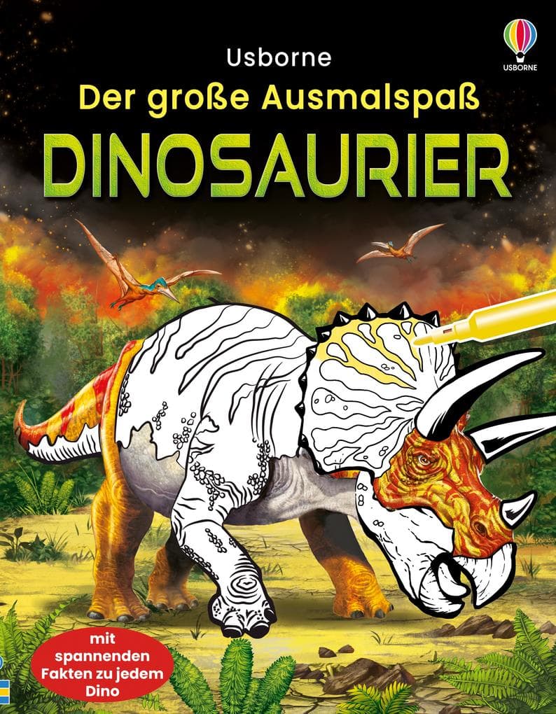 Der große Ausmalspaß: Dinosaurier