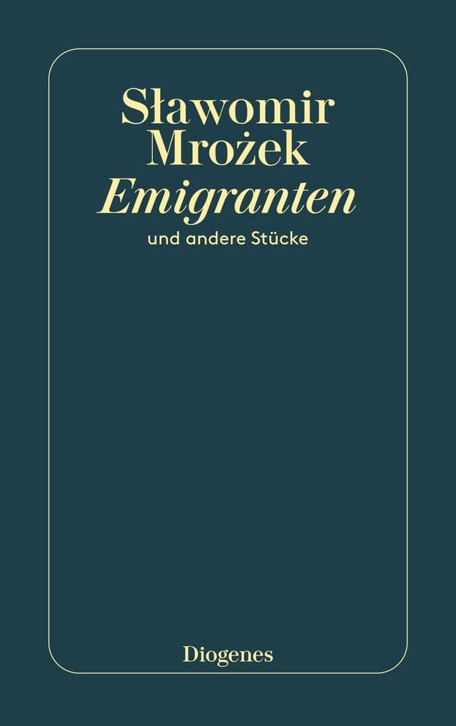 Emigranten: und andere Stücke