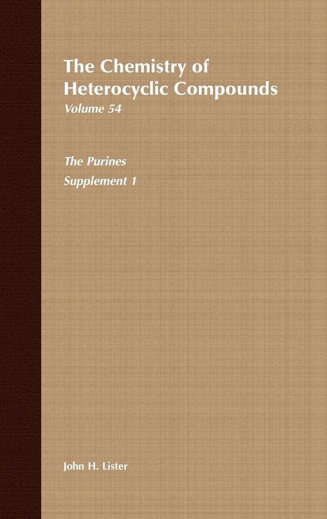 The Purines, Volume 54, Supplement 1