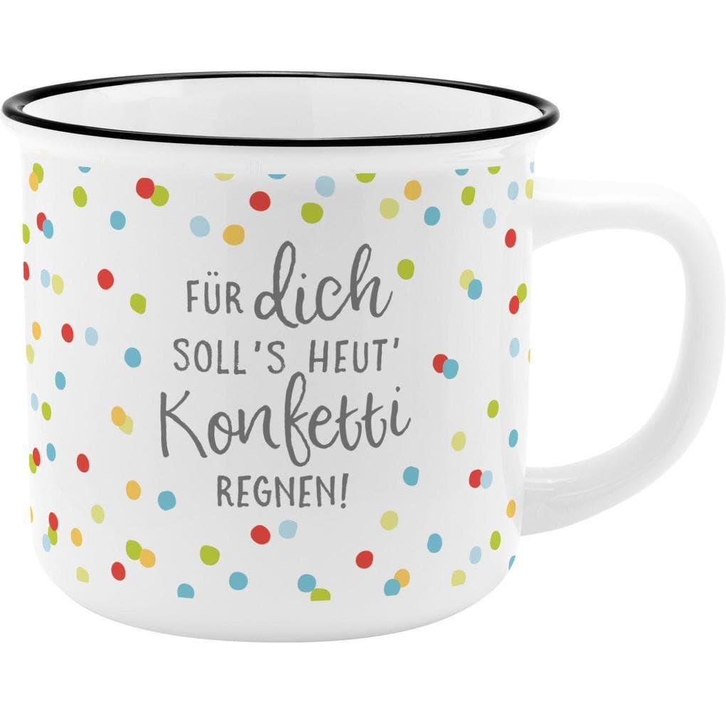 GRUSS & CO 47893 Becher Motiv "Konfetti"