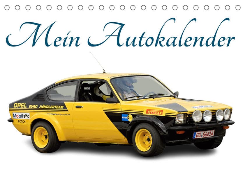 Mein Autokalender (Tischkalender 2023 DIN A5 quer)