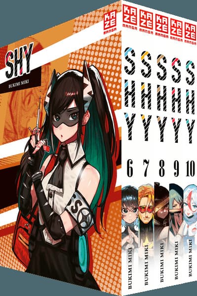 SHY - Band 6-10 im Sammelschuber