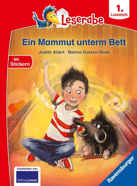 Leserabe - 1. Lesestufe - Ein Mammut unterm Bett
