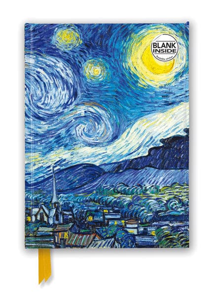 Vincent Van Gogh: The Starry Night (Foiled Blank Journal)
