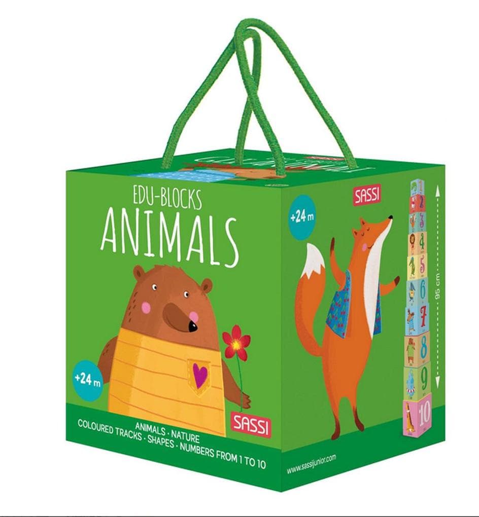 Animals. Edu-blocks