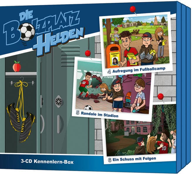 CD-Box 2: Die Bolzplatzhelden (Folgen 4-6)