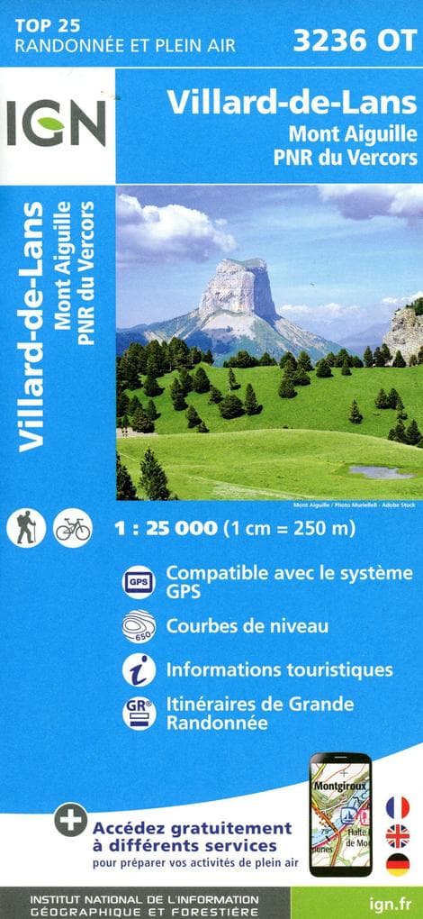 Villard de Lans 1:25 000