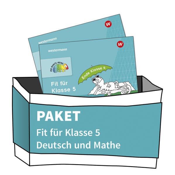 DIE BUNTE REIHE - Deutsch Mathematik. Paket Fit für Klasse 5
