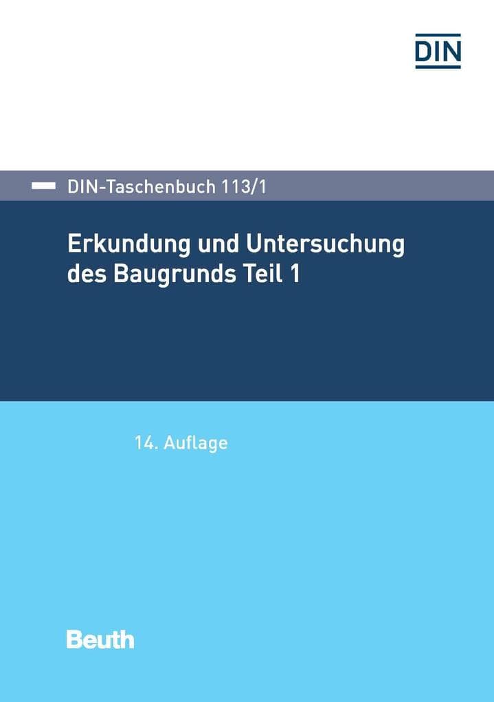 Paket DIN-Taschenbuch 113/1 und 113/2
