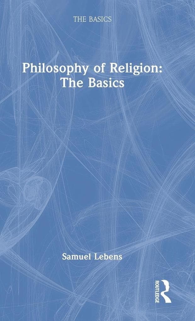 Philosophy of Religion