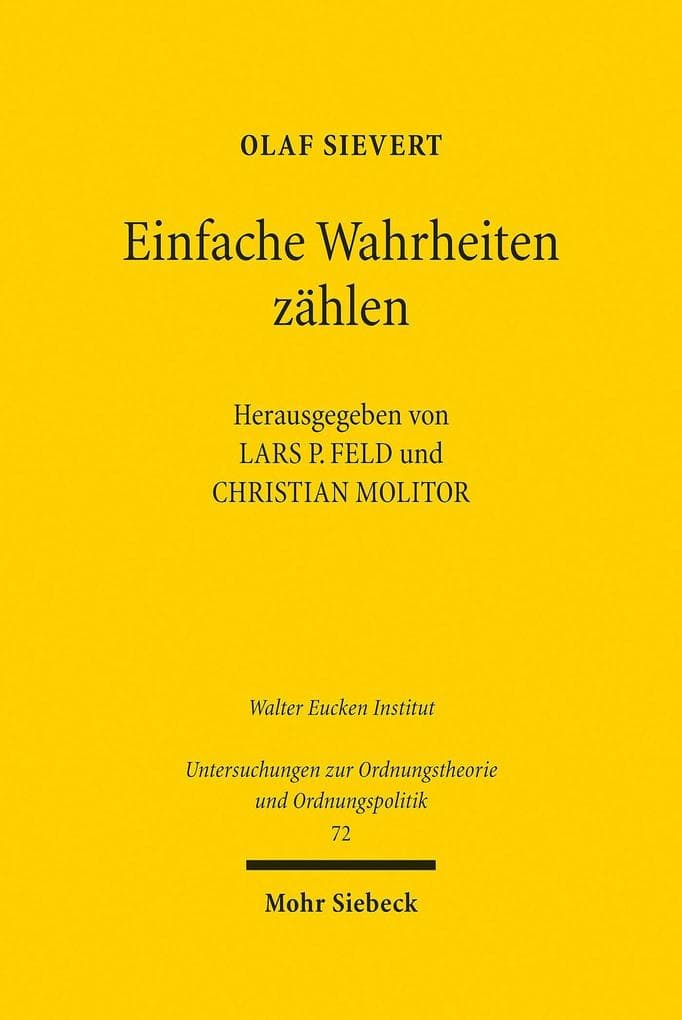 Einfache Wahrheiten zählen