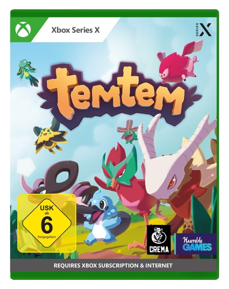 Temtem, 1 Xbox Series X-Blu-ray Disc