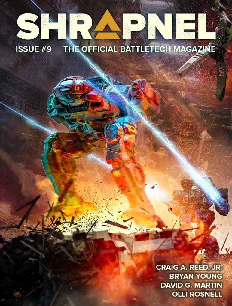 BattleTech: Shrapnel, Issue #9 (The Official BattleTech Magazine)