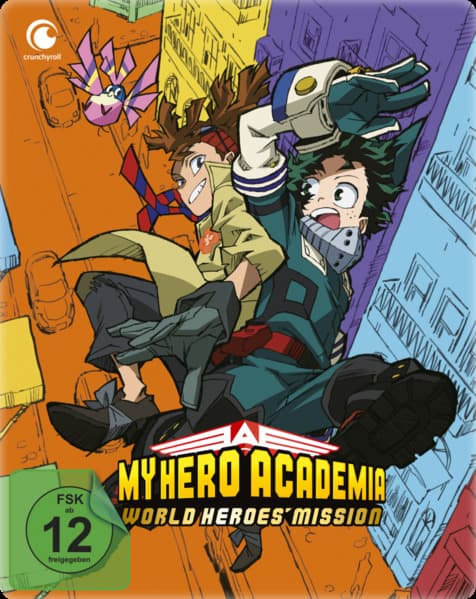 My Hero Academia - The Movie: World Heroes' Mission - DVD (Limited Steelbook Edition),1 DVD