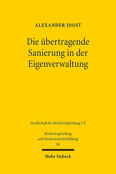 Die übertragende Sanierung in der Eigenverwaltung