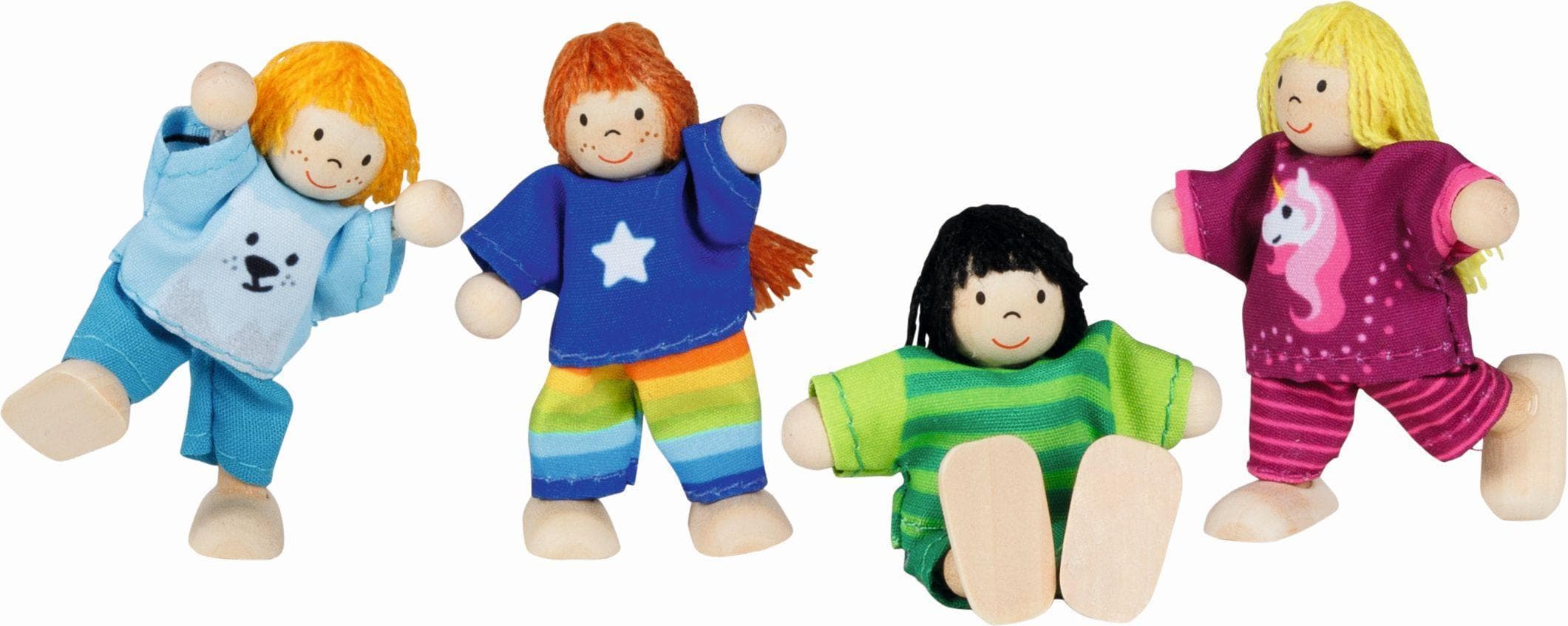 Biegepuppen Kinder-Clique