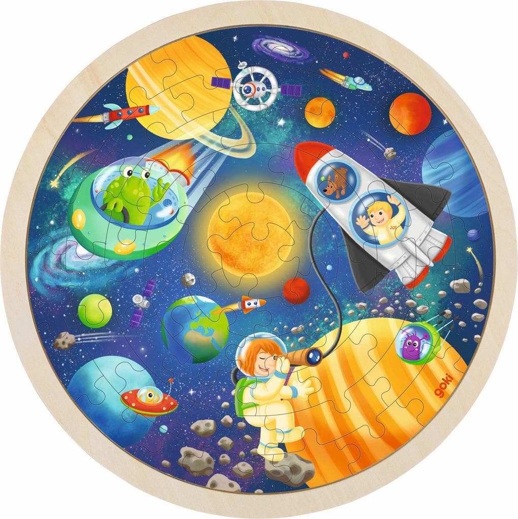 Einlegepuzzle Weltall
