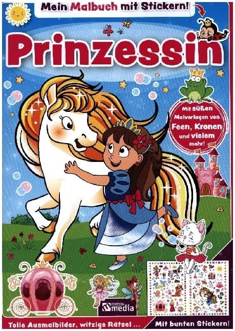 Malbuch Prinzessinnen
