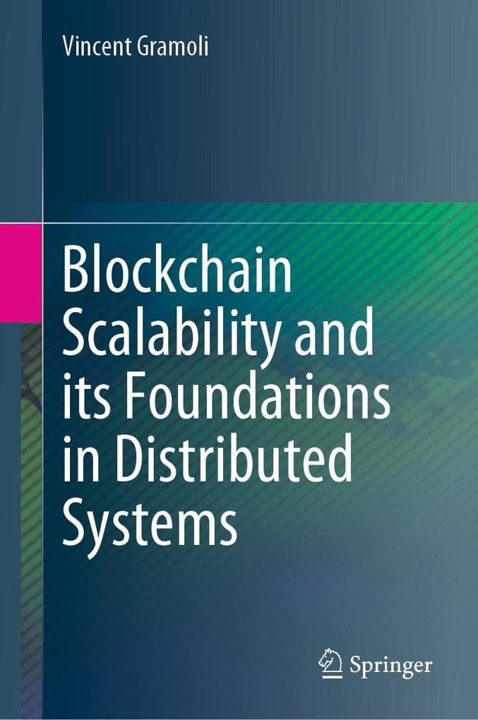 Blockchain Scalability and its Foundations in Distributed Systems