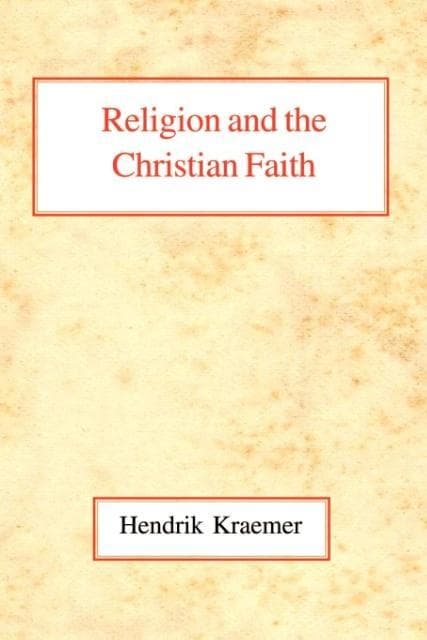 Religion and the Christian Faith