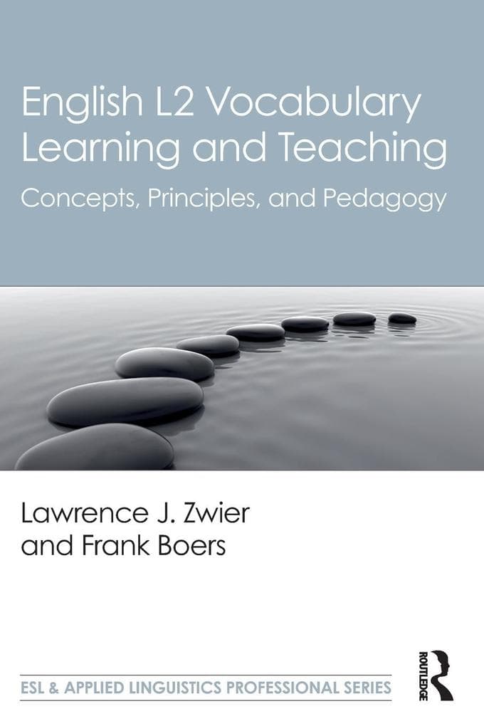English L2 Vocabulary Learning and Teaching