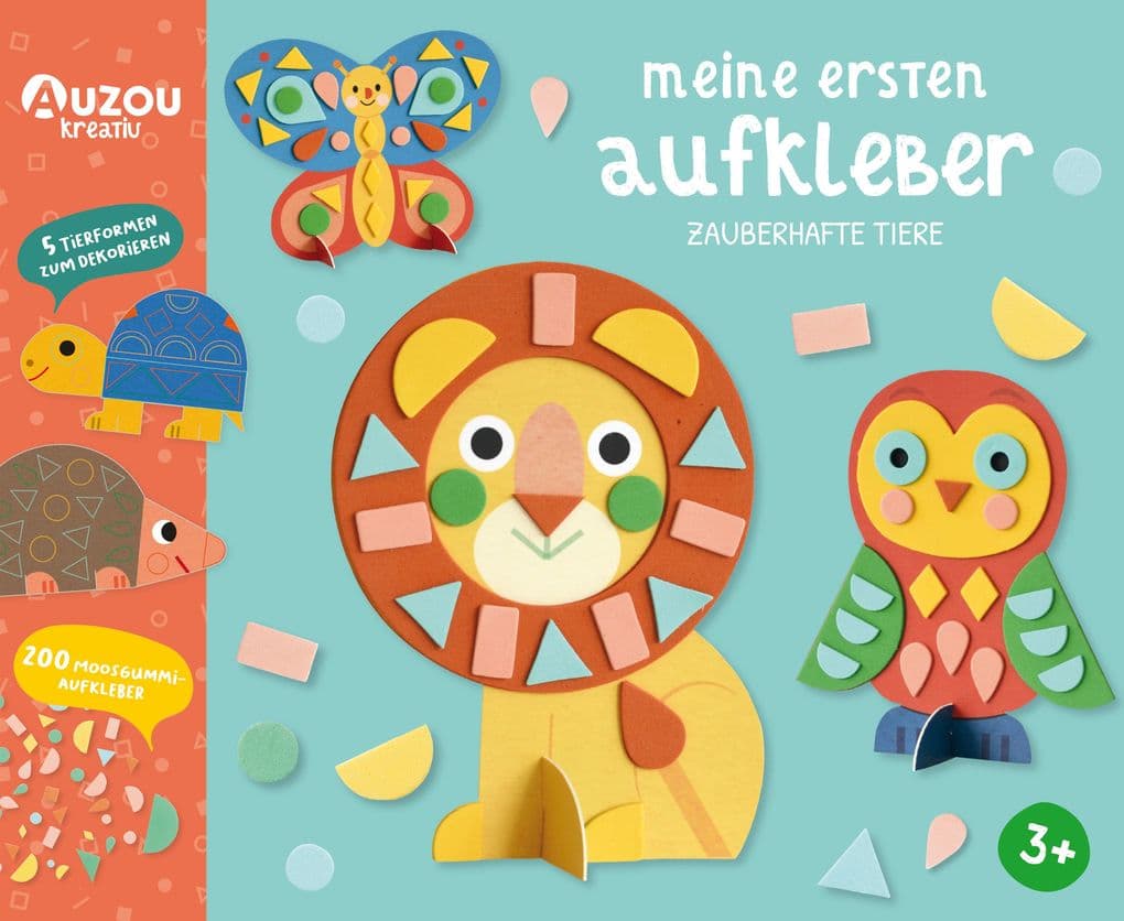 Auzou - Meine ersten Aufkleber - Zauberhafte Tiere