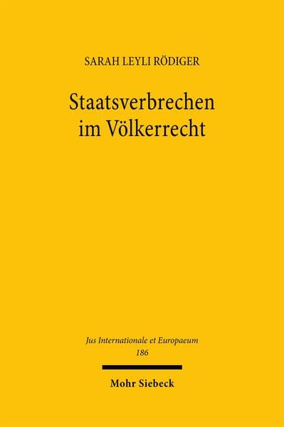Staatsverbrechen im Völkerrecht