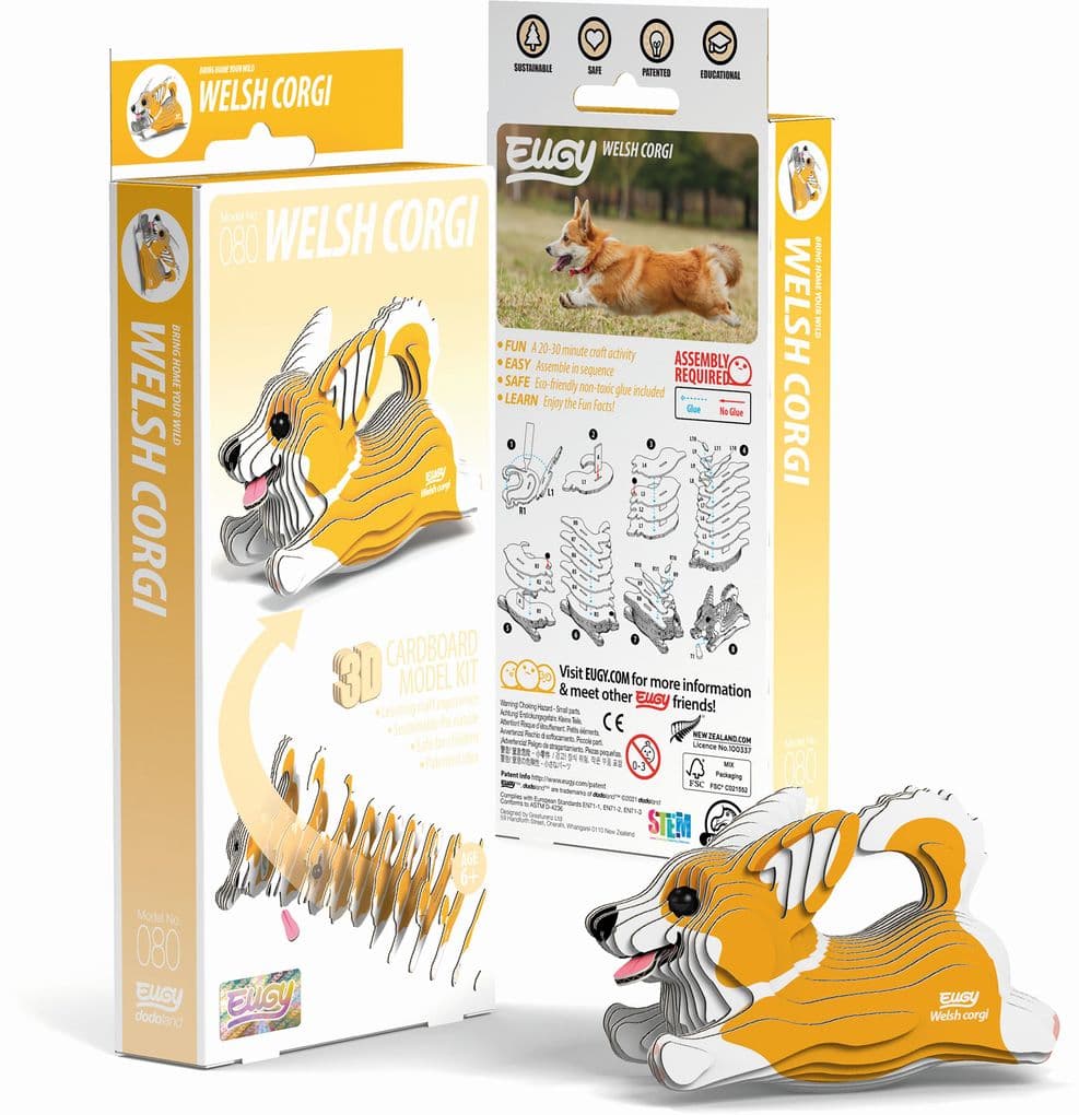 Eugy - 3D Bastelset Corgi