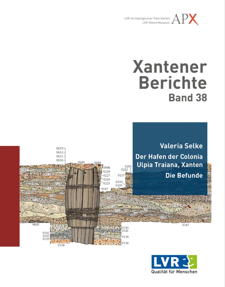 Xantener Berichte, m. 41 Karte, 3 Teile