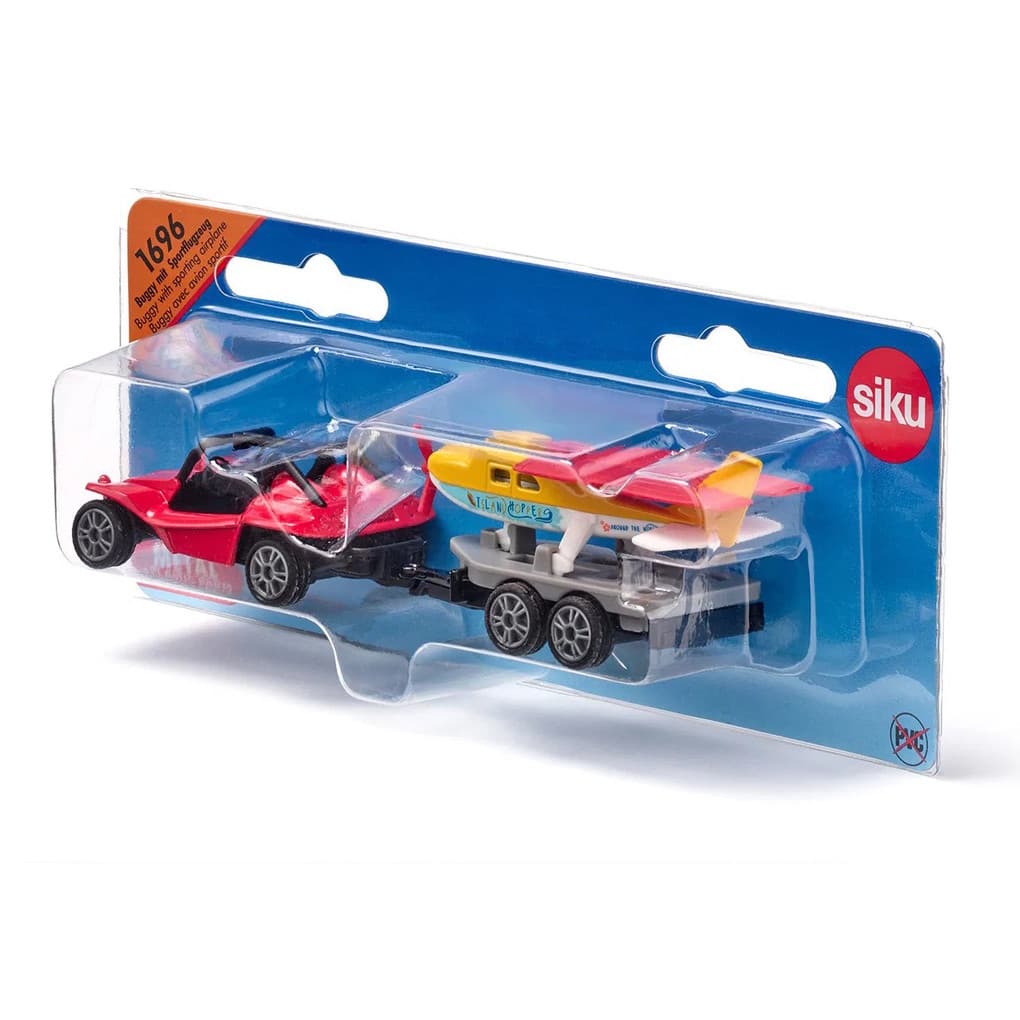 SIKU - Buggy mit Sportflugzeug