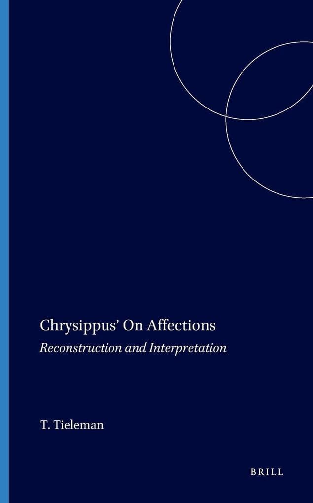 Chrysippus' <i>On Affections</i>